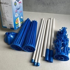 【未使用新品】パラソルハンガー室内で3段に干せるスタンドタイプの画像