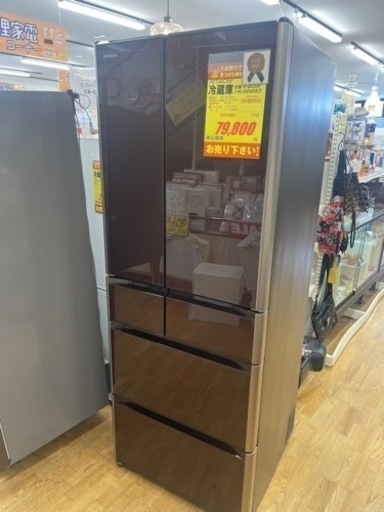 HITACHI勢★大型冷蔵庫★6ヶ月間保証付き