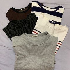 7/28(金)〆切　メンズ　Tシャツ　５枚セット　M-Ｌ