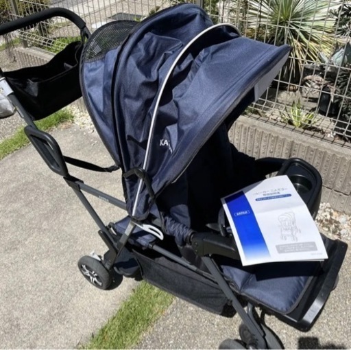 カトージ　ベビーカー　2人乗り