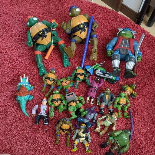 ミュータント・タートルズフィギュア詰め合わせ