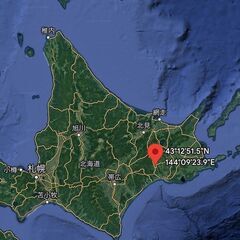 釧路市阿寒町の山林　100坪１５万円 - 釧路市