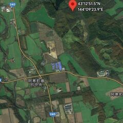 釧路市阿寒町の山林　100坪１５万円 − 北海道