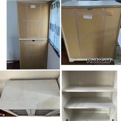 ※引き取り限定！7/17日まで！IKEA 食器棚 キッチン収納の画像