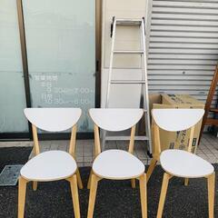 イケア IKEA スタッキングチェア ノールドミーラ 3脚セット