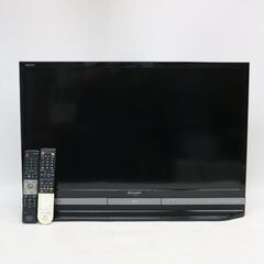 044)シャープ AQUOS 32V型 フルハイビジョン 液晶テレビ LC-32DR9 ブルーレイレコーダー内蔵 500GB HDD内蔵 2015年製 SHARP