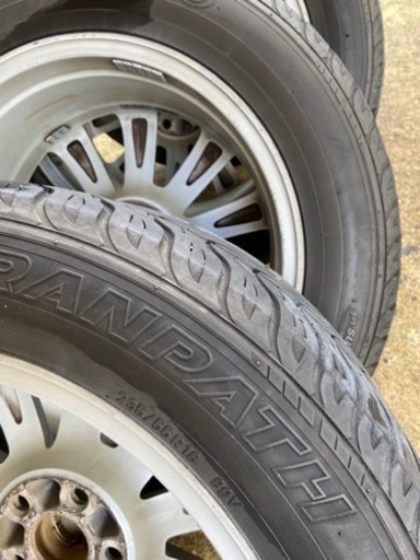 アルミホイールのみ！
バンガードなど　235/55R18