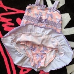 水着 女の子 100cmの画像