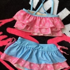 水着 女の子 90cm ビキニタイプの画像