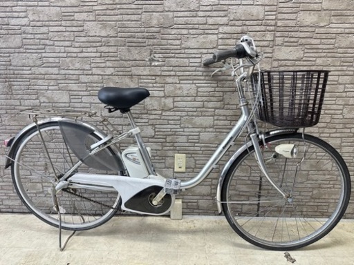 東京23区配達無料　新基準 Panasonic パナソニック　ビビNX  バッテリー2個付き　5Ahと3.1Ah 電動自転車☆中古☆パナ 201