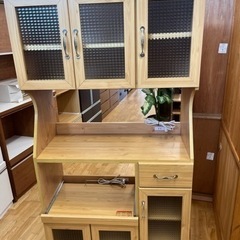 N458★ニッセン★レンジボード★食器棚★一体型★幅900ｍｍ