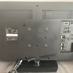 SHARP 液晶テレビ 24V型ワイド ※ジャンク品の画像