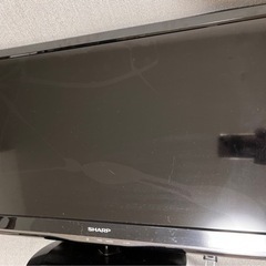 SHARP 液晶テレビ 24V型ワイド ※ジャンク品の画像