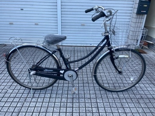 【26インチ自転車】内装3段　LEDオートライト付　カゴ、サドル、スタンド新品❗️若林自転車　膳所店　SALE中❗️