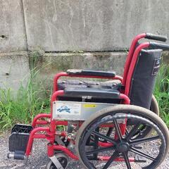 車椅子(手を置く所破損)