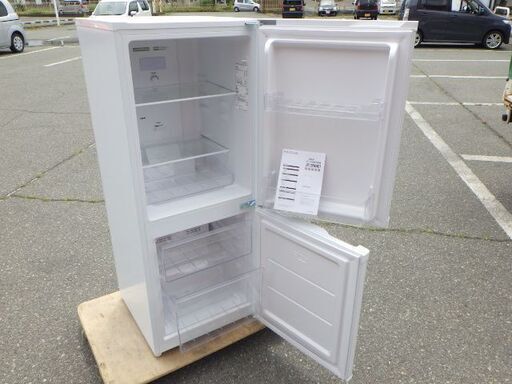 MAXZEN　マクスゼン JR139HM01WH　2ドア冷凍冷蔵庫　2022年製　140L　￥23,980税込