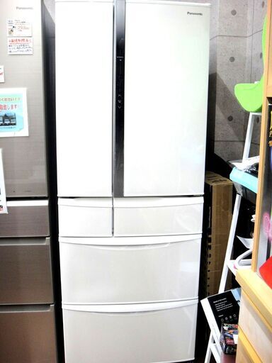 Panasonic パナソニック 501L 冷蔵庫 2019年製 NR-FVF504-W　１４３