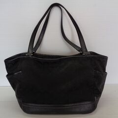 COACH　コーチ　ハンドバッグ　シグネチャー　F23297　トートバッグ　鞄　黒色　ブラックの画像
