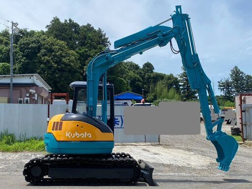 【U-0068】クボタ　RX502　5tクラス　油圧ショベル　ユンボ　バックホー　スライドアーム　小旋回　2wayパターン　倍速　全塗装済