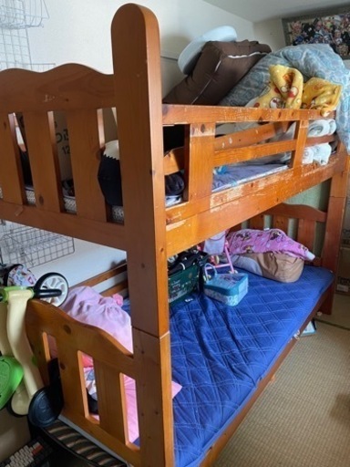 木製2段ベット