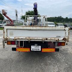 三菱ふそう キャンター クレーン 3段 ラジコン付きの画像