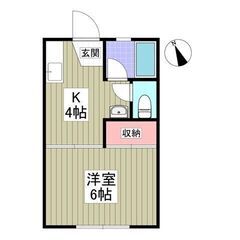💙💙初期費用5万円パック！《1K》ひたちなか市🐻駐車場1台無料(...