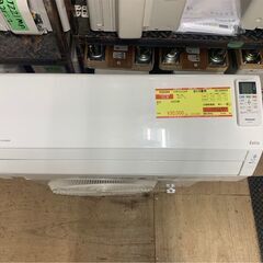 K04344　パナソニック　中古エアコン　主に6畳用　冷房能力　2.2KW ／ 暖房能力　2.2KW