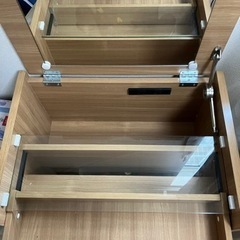 受付終了化粧台　ミラー、電源付の画像