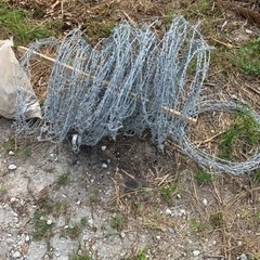 フェンス　サビ無し　50m分　その他必要な部品ありの画像