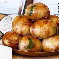 【半熟卵入り肉巻きおにぎり】と交換しませんか？