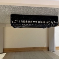 ホワイト テーブル こたつとしても使用できます！の画像