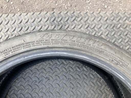 APTANY SPORT macro 245/35R19 2本 タイヤのみ 2018年製