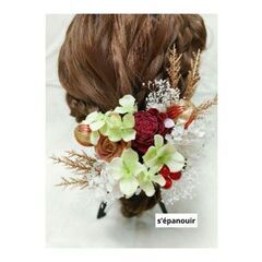 s’épanouir結婚式・成人式・発表会のヘッドドレス♪
