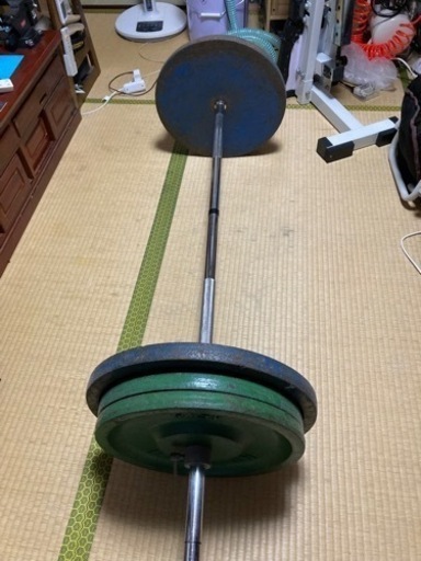 アイロテック バーベル108kgセット 横浜 引取限定