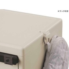 ゴミ箱　天馬(Tenma) 多段分別ごみ箱 ベージュ 幅35×奥行27×高さ100cm イーラボホーム EL-353 の画像