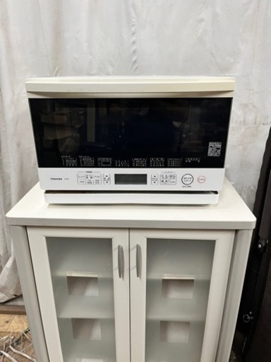 【簡易清掃•通電確認済】スチームオーブンレンジ　TOSHIBA/東芝　ER- M6(W) 2014年製