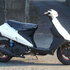 50cc車体へ100ccエンジン アドレスV50 85km出ます 改造無いので壊れない ハイアップにV100エンジンもありますの画像