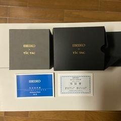 セイコーXチックタック  コラボの画像
