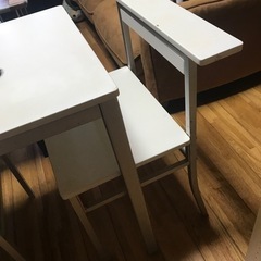 お譲り決まりました。テーブル、椅子の画像