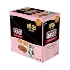 アイシア黒缶パウチ子ねこ用まぐろとかつお60g(袋)×60袋