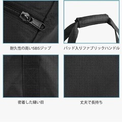 150L大容量　ボストンバックの画像