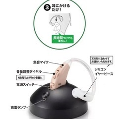 楽ちんヒアリング　2個(両耳用)の画像