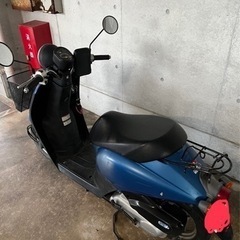 バイク　原付　ホンダ　トゥデイ（カゴ付き）