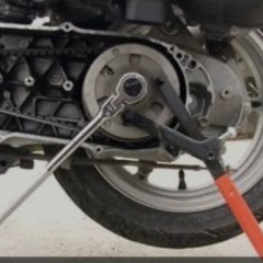 スクーターのプーリー外す工具