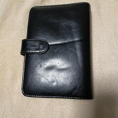 【中古品】システム手帳 レザー調