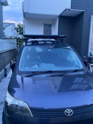 トヨタスペイド・ポルテ用ルーフキャリア