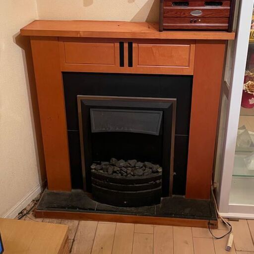 定価30万　暖炉ヒーター ダミー D33cm x W98cm x H103cm
