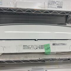 ☆中古￥23,800！【会員価格￥21,800】Panasonic　パナソニック　6畳2.2kwルームエアコン　家電　2018年製　CS-EX228C-W型　【BG077】