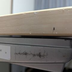 コクヨ製L字デスクの画像