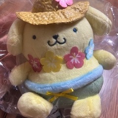 ポムポムプリンぬいぐるみ(ナイトプールver)